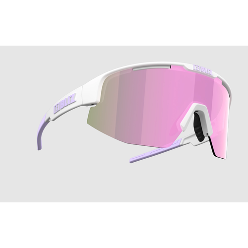 Bliz Lunette Bliz Matrix Blanc Mat - Lentille Marron w Rose Multi Bliz Lunette Bliz Matrix Blanc Mat - Lentille Marron w Rose Multi