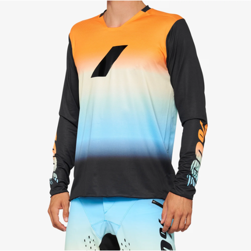 100% Maillot manches longues 100% R-Core-X LE (Sunset)