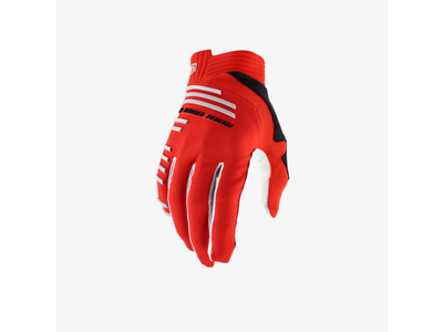 100% 100% R-Core Long Glove Racer Red