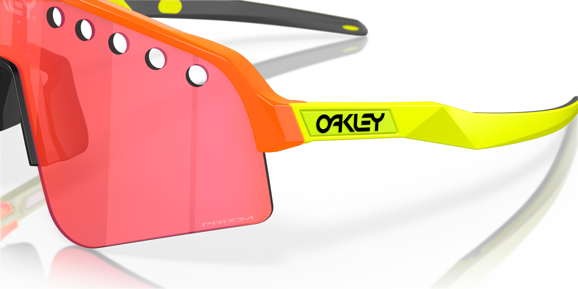 Lunettes Oakley Sutro Lite Sweep ventilées orange cyclisme