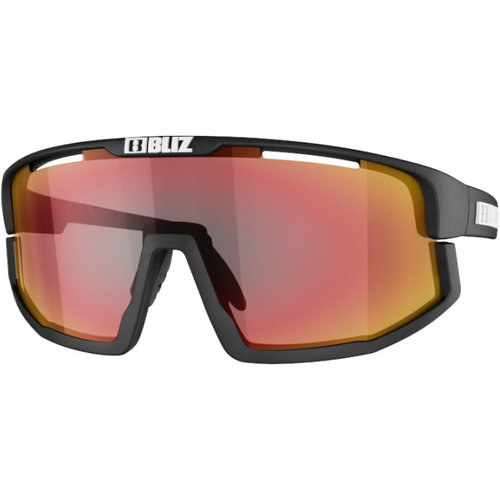 Bliz Bliz Vision Black Sunglasses (Brown/Red Multi Lens)