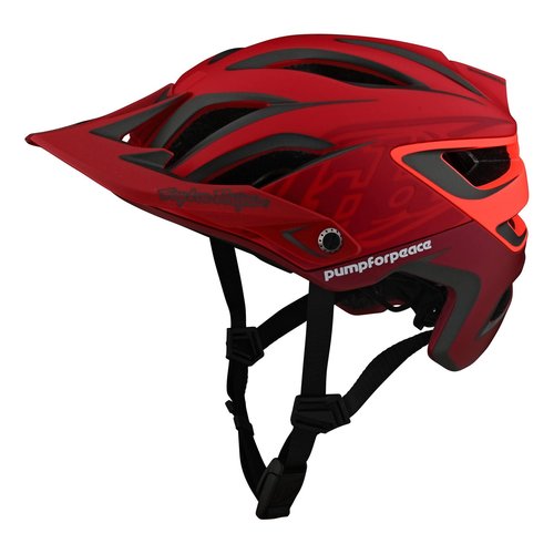 Troy Lee Designs Casque Troy Lee Designs A3 Pump For Peace MIPS (Rouge)