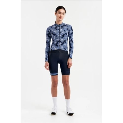 Peppermint Peppermint Signature Jersey Woman Long Sleeve Jersey (Floral Twilight)