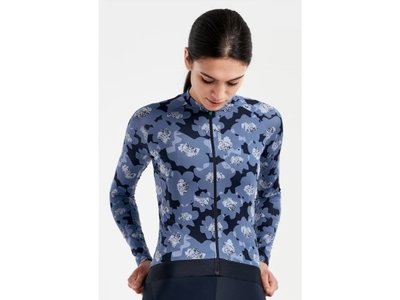 Peppermint Peppermint Signature Jersey Woman Long Sleeve Jersey (Floral Twilight)