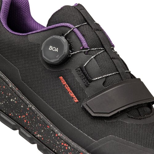 Ride Concepts Chaussures Ride Concepts Tallac Clip BOA (Noir/Rouge)