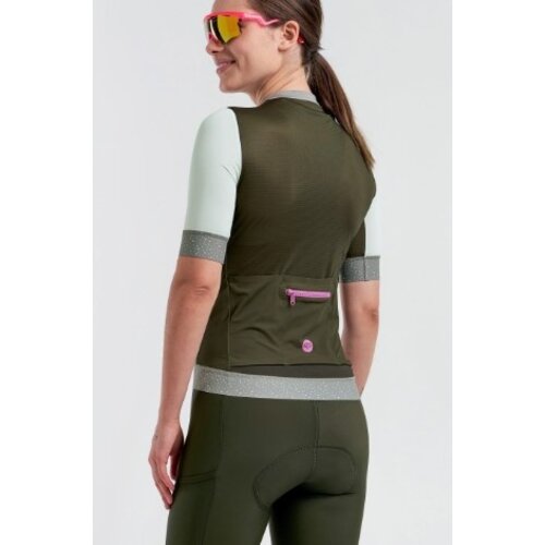 Peppermint Maillot manches courtes Peppermint Gravel Femme (Spruce)