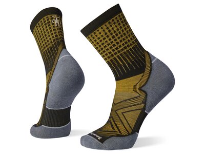 Smartwool Smartwool Run MC Targeted Cushion Pattern Sock Black