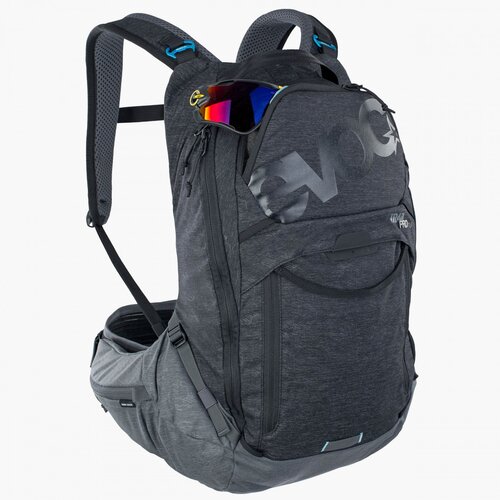EVOC EVOC Trail Pro 16 Protector Backpack L/XL (Black/Carbon Grey)