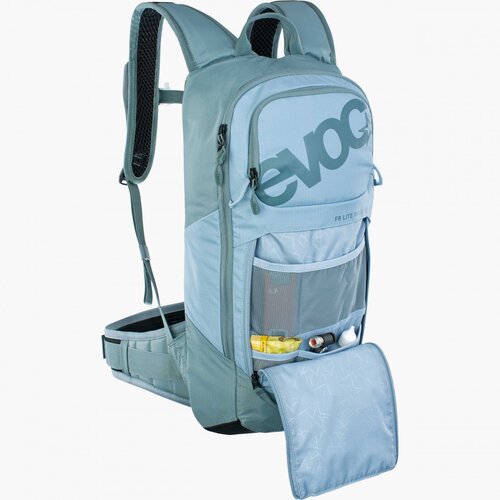 EVOC Sac à dos avec protection EVOC FR Lite Race 10 S (Bleu acier)