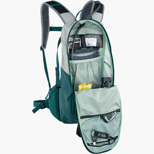 EVOC EVOC E-Ride 12 Hydration Bag (Stone/Petrol)