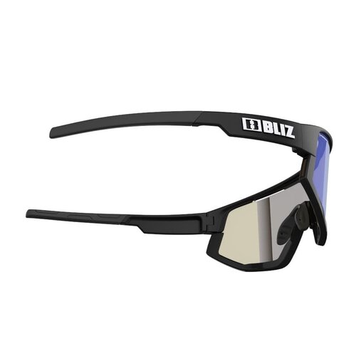 Bliz Bliz Fusion Nano Black Sunglasses (Brown/Blue Photocromic Lens)
