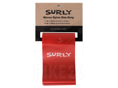 Surly Fond de jante Surly Nylon 26''x 45mm (Rouge)