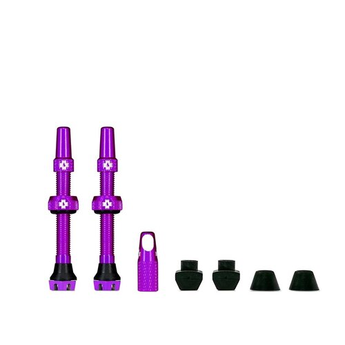 Muc-Off Muc-Off V2 Tubeless Valves Presta 44mm (Purple)