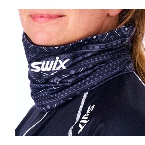 Swix Swix Tista Neck Warmer Black Printed