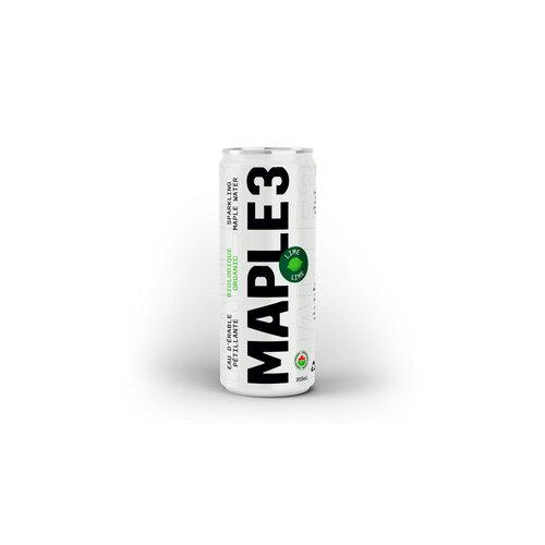 Maple 3 Eau d'érable pétillante Maple 3 355ml (Lime) Maple 3 Eau d'érable pétillante Maple 3 355ml (Lime)