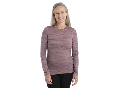 Icebreaker Icebreaker 200 Oasis Merino Woman Long Sleeve Base Layer Pink