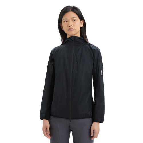 Icebreaker Icebreaker Shell+™ Merino/Cotton Woman Jacket Black