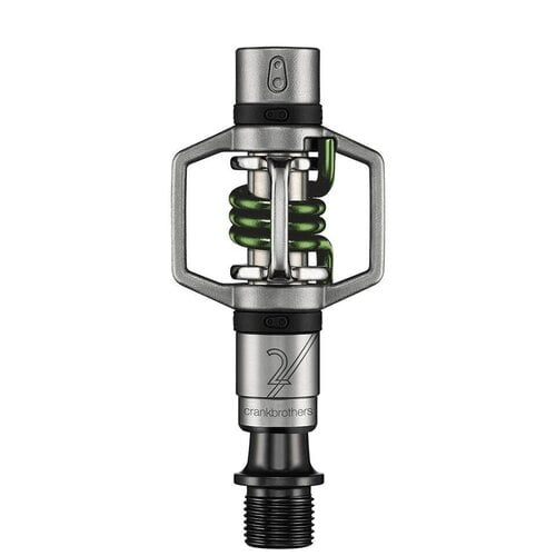 CrankBrothers Crankbrothers Eggbeater 2 Pedals (Silver/Green)