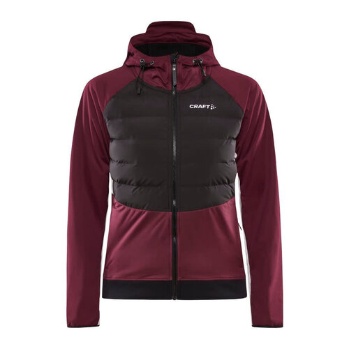 Craft Craft Pursuit Thermal Woman Jacket Burgundy/Black