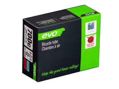Evo EVO Bicycle Tube Presta 700x28-32c (60mm)
