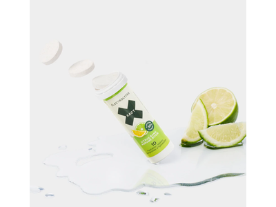 Xact Nutrition Xact Electrolytes Sport Hydration Tabs 10pcs (Citrus Boom w/ caffeine)