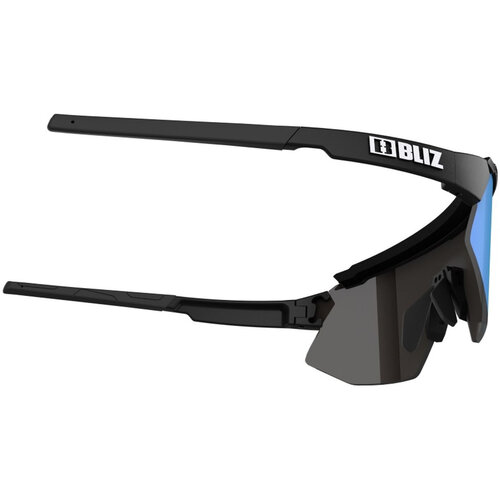 Bliz Bliz Breeze Padel Black Glasses (Brown w/ Blue Multi Lens+Clear)