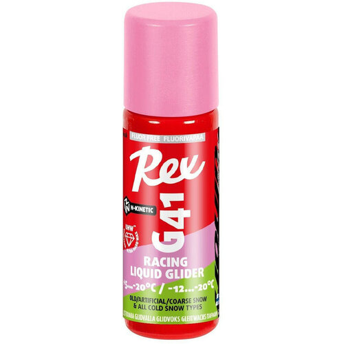 Rex Rex G41 Pink/Green Liquid Glide Wax 60ml (+5/-20C) Rex Rex G41 Pink/Green Liquid Glide Wax 60ml (+5/-20C)