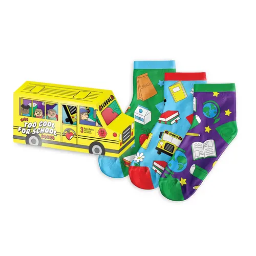 Main and Local Main and Local School Junior Socks (3 pairs)