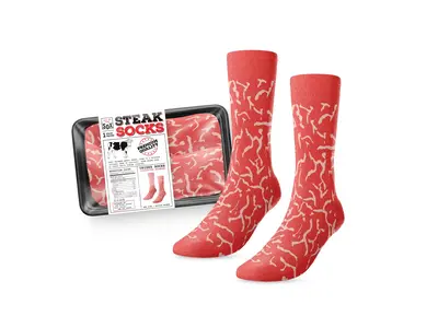 Main and Local Main and Local Meat Socks