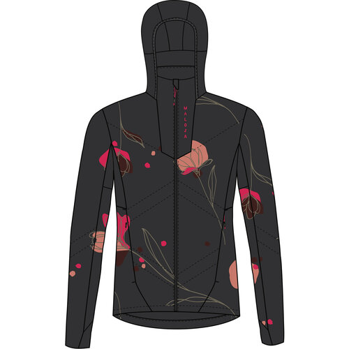 Maloja Maloja TrevisoM Woman Jacket Black/Alpine Flower Maloja Maloja TrevisoM Woman Jacket Black/Alpine Flower