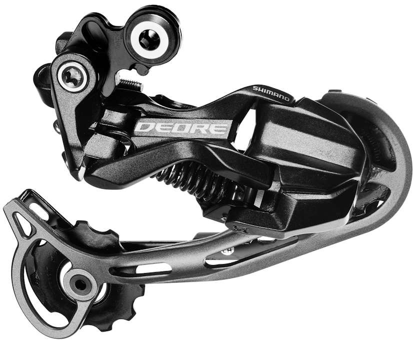 Derailleur arriere Shimano Deore RD M592 9vit. Shadow SGS Noir Demers bicyclettes et skis de fond inc