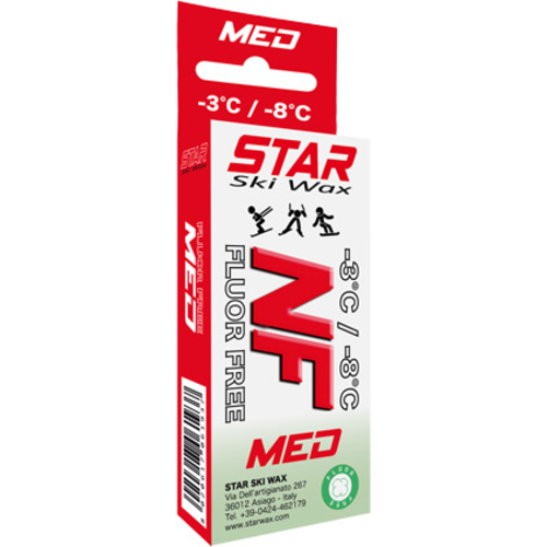 Star Star NF Med Solid Glide Wax -3/-8C (60g)