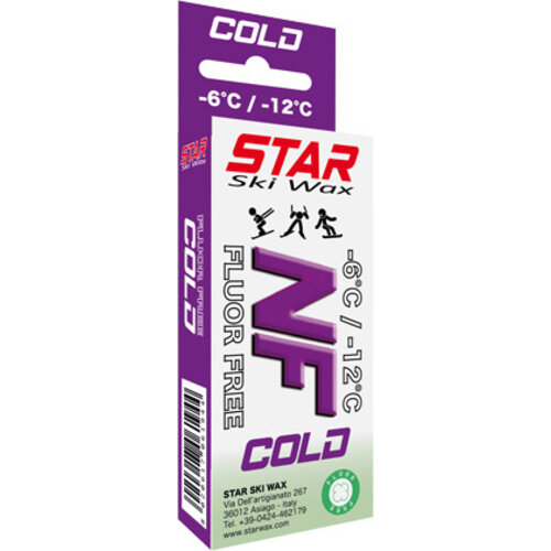 Star Star NF Cold Solid Glide Wax -6/-12C (60g)