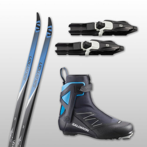 Ensemble skate Salomon RS8 (Skis RS8+Bottes RS10+Bâtons R30+Prolink Shift)