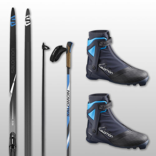 Salomon RS10 Skate Package (RS10 Skis+RS10 Boots+R30 Poles+Prolink Shift Bind)