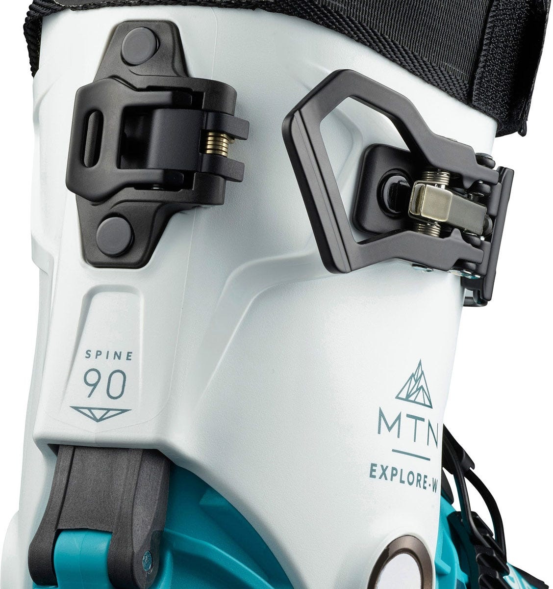 Bottes Alpine Salomon MTN Explore Femme Blanc Turquoise 26 26.5