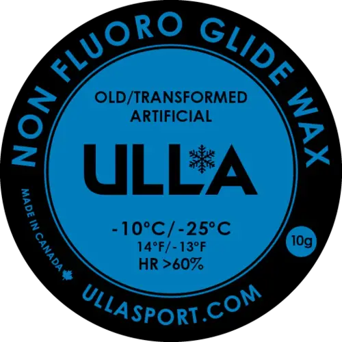 Ulla Ulla Blue Glide Wax Old Snow -10/-25C (10g)