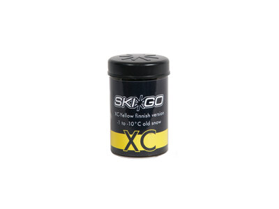 SkiGo SkiGo XC Yellow Finn Kick Wax -1/-10C (45g)