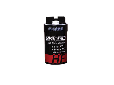 SkiGo Fart d'adhérence SkiGo HF Rouge +1/-3C (45g)