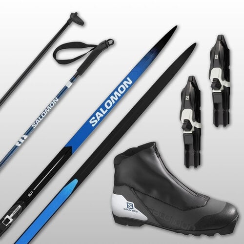 Salomon Classic Package (RC7+ eSkin Skis+Escape/Vitane Boots+Prolink Shift Bindings+Escape Alu Poles)