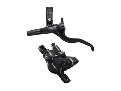 Shimano Shimano, Deore BL-M4100 / BR-MT410, MTB Hydraulic Disc Brake, Front, Post mount, Disc: Not included, Black