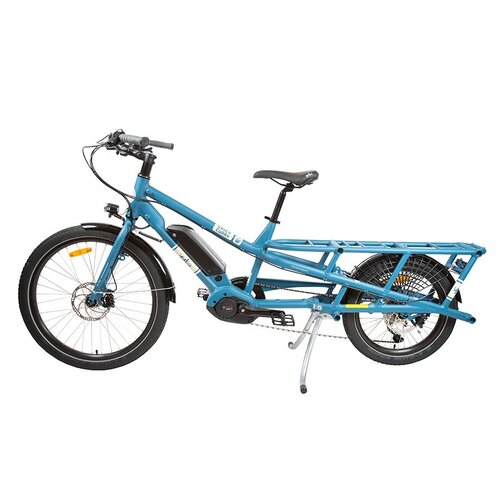 YUBA Vélo cargo électrique Yuba Spicy Curry V3 (Bleu)