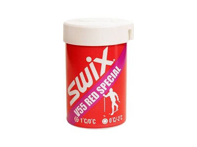 Swix Fart d'adhérence Swix V55 Rouge Special 0/-2C (45g)