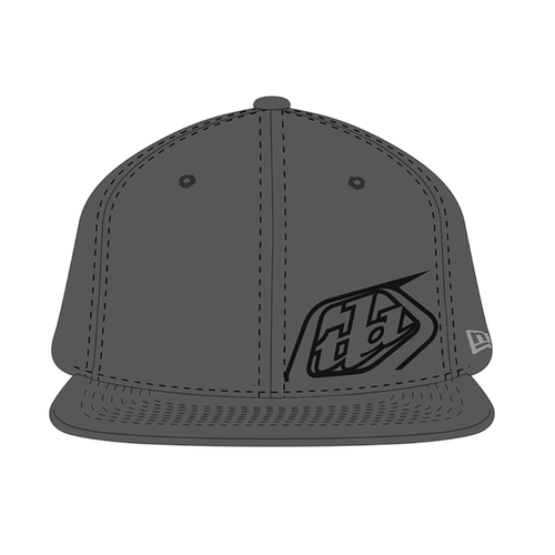 Troy Lee Designs Troy Lee Designs Slice Flat Billed Cap Grey/Charcoal