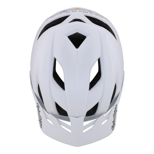 Troy Lee Designs Troy Lee Youth Flowline Orbit MIPS MTB Helmet (White)