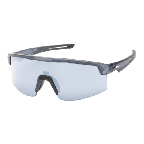 Atmosphere Atmosphere Men's Psyche Crystal Blue Sunglasses (Silver Revo Lens)