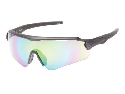 Atmosphere Atmosphere Men's Krypto Metallic Grey Sunglasses (Green Revo Lens)