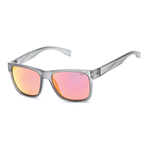 Atmosphere Atmosphere Men's Portofino Crystal Grey Sunglasses (Red Revo Lens)