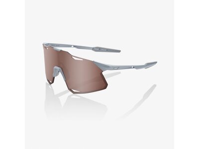 100% 100% Hypercraft Stone Grey Sunglasses CCMSA (HiPER Crimson Silver Mirror Lens)