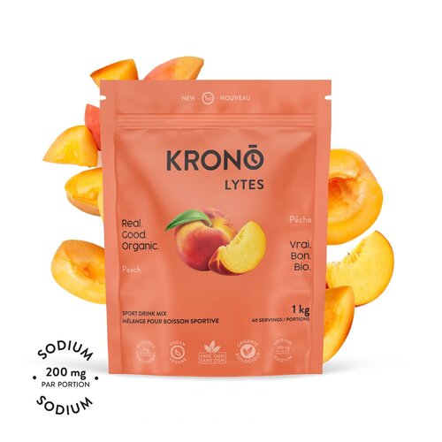 Kronobar Krono Lytes Peach Sport Drink Mix 1kg